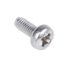 RS PRO Pozidriv Pan Head Stainless Steel Machine Screw, M2.5 Thread, 6 mm Length, A2 Grade, DIN 7985, 528-716