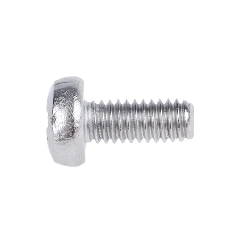 RS PRO Pozidriv Pan Head Stainless Steel Machine Screw, M2.5 Thread, 6 mm Length, A2 Grade, DIN 7985, 528-716