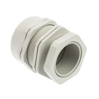 SIB WADI-TEC Series Polyamide 6 Cable Gland, M40 Thread, 24–34 mm, IP68, Grey Z6124000R