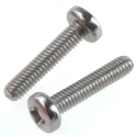 RS PRO Pozidriv Pan Stainless Steel Machine Screw M3, 12mm, DIN 7985, Grade A2 528-750