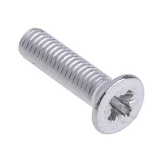 RS PRO Pozidriv Countersunk Stainless Steel Machine Screw M3, 12 mm Length, A2 Grade, DIN 965, 528-952