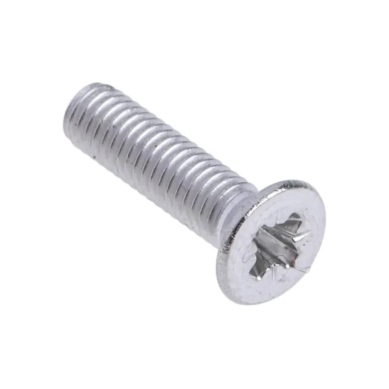 RS PRO Pozidriv Countersunk Stainless Steel Machine Screw M3, 12 mm Length, A2 Grade, DIN 965, 528-952