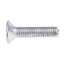 RS PRO Pozidriv Countersunk Stainless Steel Machine Screw M3, 12 mm Length, A2 Grade, DIN 965, 528-952