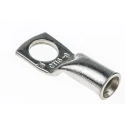 RS PRO Uninsulated Ring Terminal CT16 M8 Stud Size, 6 AWG, Grey, Heavy Duty Copper 16mm²