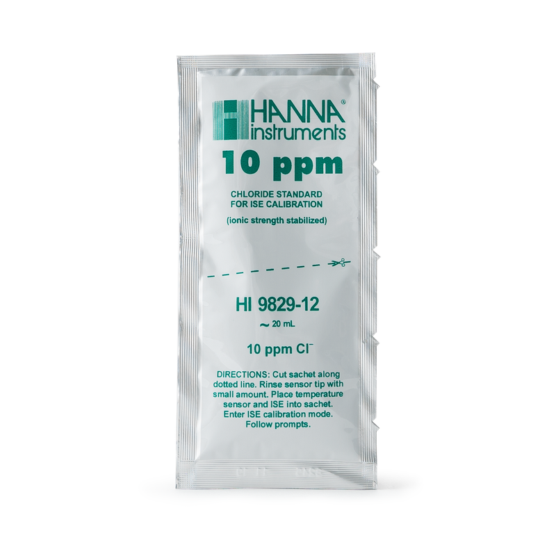 hanna-10-ppm-chloride-calibration-standard-sachets-for-hi9829-25-x-25-ml