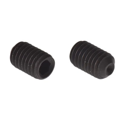 RS PRO Steel Grub Screw, M5 x 8 mm, Plain Cup Point, DIN 916, Black, 529-977