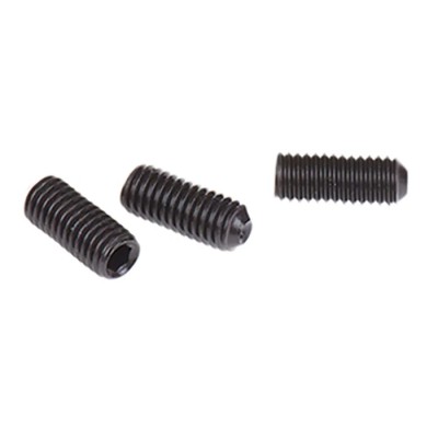 RS PRO Steel M5 x 12 mm Grub Screw Plain Cup DIN 916 Black 529-999