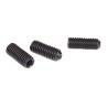 RS PRO Steel M5 x 12 mm Grub Screw Plain Cup DIN 916 Black 529-999