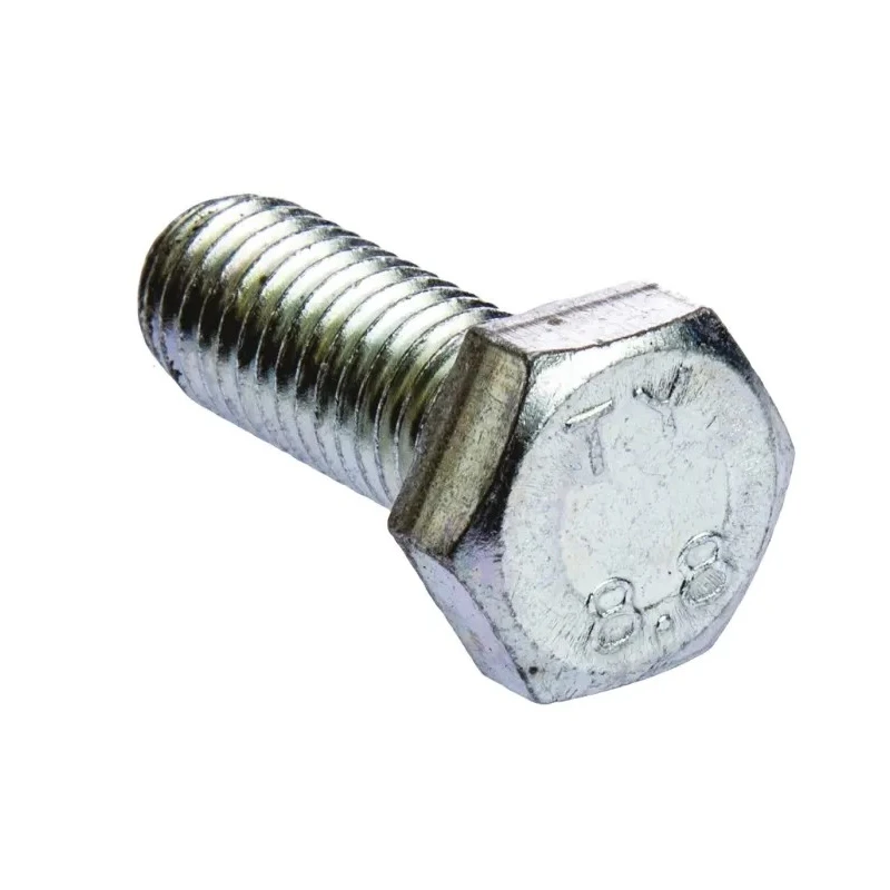 RS PRO Bright Zinc Plated Steel Hex Bolt, M12 x 30 mm, DIN 933, Grade 8.8, 530-179