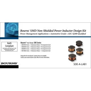 Bourns SDE-A-LAB1 SMD Power Inductor Kit, Surface Mount, 280 Pieces, 1μH–820μH, AEC-Q200 Qualified