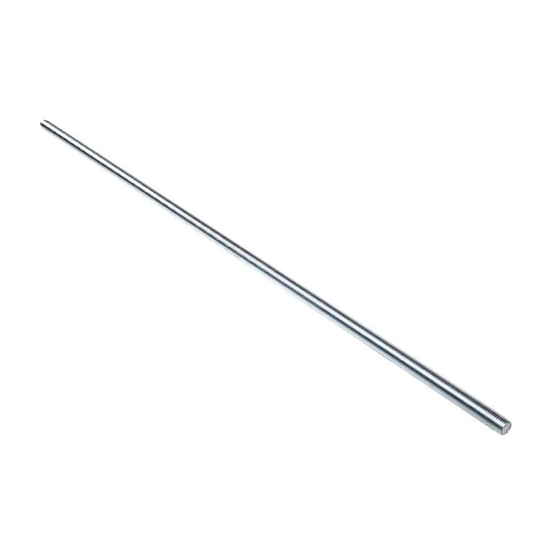 RS PRO Zinc Plated Steel Threaded Rod, M4, 1 Meter Length, DIN 976, Grade 4.6 Steel 530-309
