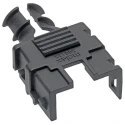 Molex Mega-Fit Backshell, Nylon, Black, for 200122 Series, Strain Relief, 5.7 mm Pitch 200122-0010