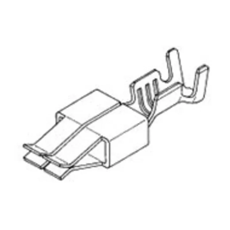 Molex Mega-Fit Backshell, Nylon, Black, for 200122 Series, Strain Relief, 5.7 mm Pitch 200122-0010