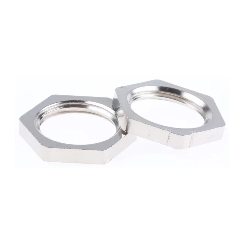 SIB Nickel Plated Brass Cable Gland Locknut M16 Thread D4316107