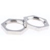 SIB Nickel Plated Brass Cable Gland Locknut M16 Thread D4316107