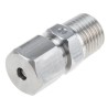 RS PRO Compression Fitting for Use with Thermocouple or PRT Probe Stainless Steel 123-5574