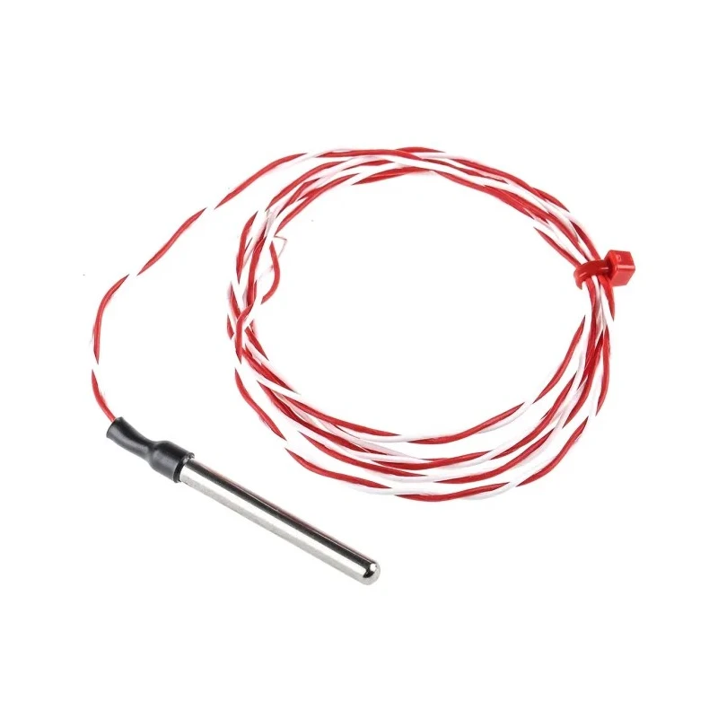 RS PRO RTD Sensor, 4 mm Diameter, 40 mm Probe Length, 2 Wire, Class B Accuracy, Stainless Steel, -50°C to 200°C PT1000