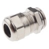 SIB Metallic Nickel Plated Brass Cable Gland, M16 Thread, 4 - 9.5mm Clamping Range, IP68, SIB-TEC Series C5216000R