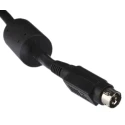 Mean Well AC/DC Adapter 264V AC Input, 12V DC Output, 15A, IEC 320-C14 & 4-Pin Power DIN Connectors GSM220A12-R7B