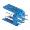Amphenol ICC AMPMODU Series Straight Through Hole PCB Header 6 Contact 2.54mm Pitch 2 Row Shrouded 500V 3A HE14