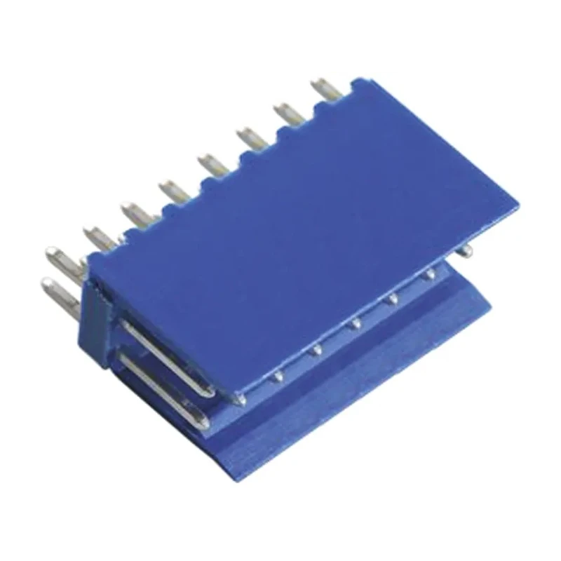 Amphenol Communications Solutions AMPMODU Series PCB Header, 16 Contacts, 2.54 mm Pitch, Straight, Shrouded, Through HE14