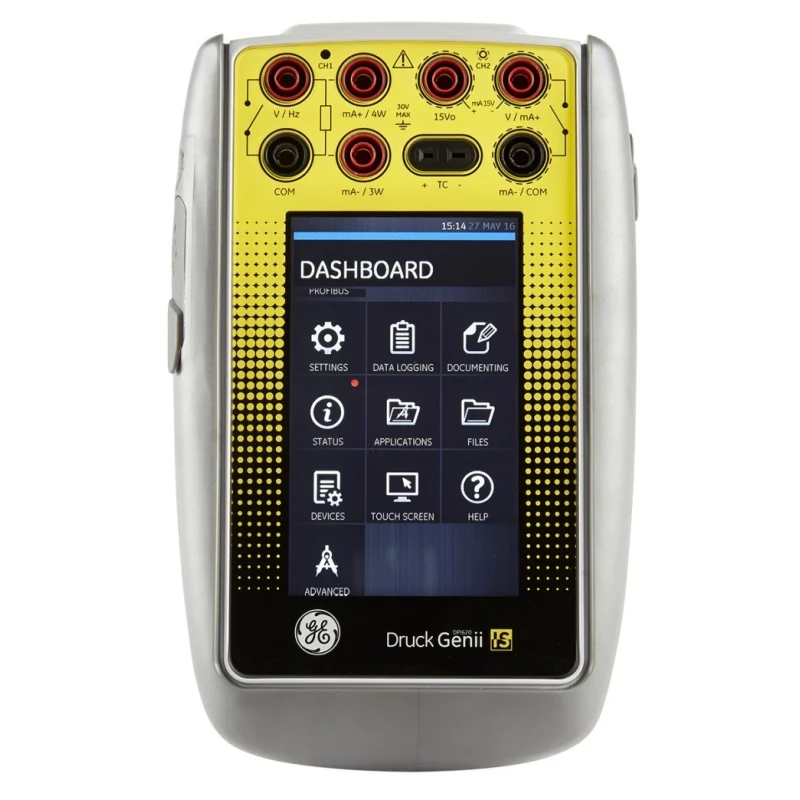 Druck Genii IS Multi-Function Calibrator DPI620G-IS-FF, 24 mA, 30 V, 1000 bar, Lithium-ion, USB, 183mm x 32mm x 87mm
