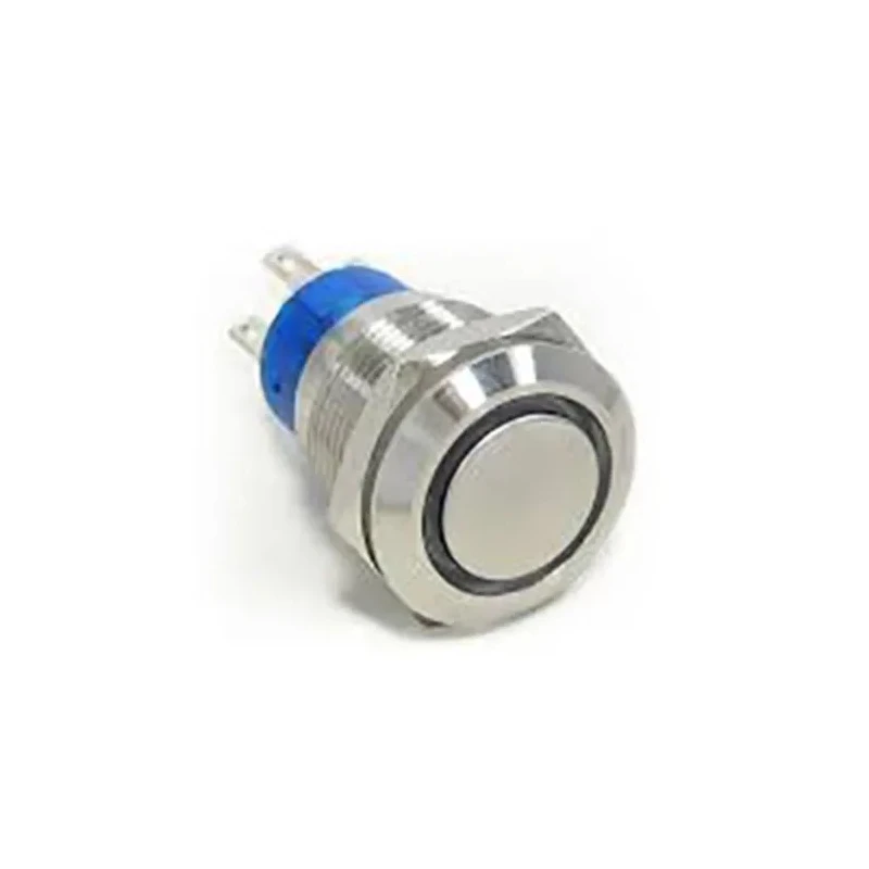 TE Connectivity Series Illuminated Push Button Switch, Momentary, Red LED, Panel Mount, 22.2 mm Cutout, SPST, IP67 AV22
