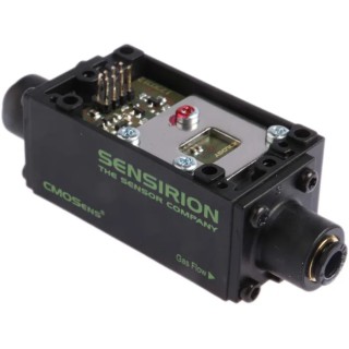 Sensirion SFM4100 Digital Mass Flow Meter for Gas, 20L/min Max, 2-Wire I2C, Polyamide/Aluminium/Silicon, SFM4100