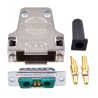 FCT from Molex 7 Way Straight Screw D-Sub Connector Male, Nickel Plated Die Cast Zinc, 20A, FMK2G-7W2PA-5935 / 1731140083