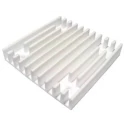 SPREADFAST Universal Square Ceramic Heatsink , 85 x 85 x 6 mm, 3.1°C/W & 5.8°C/W Thermal Resistance SF-CHS-858506F