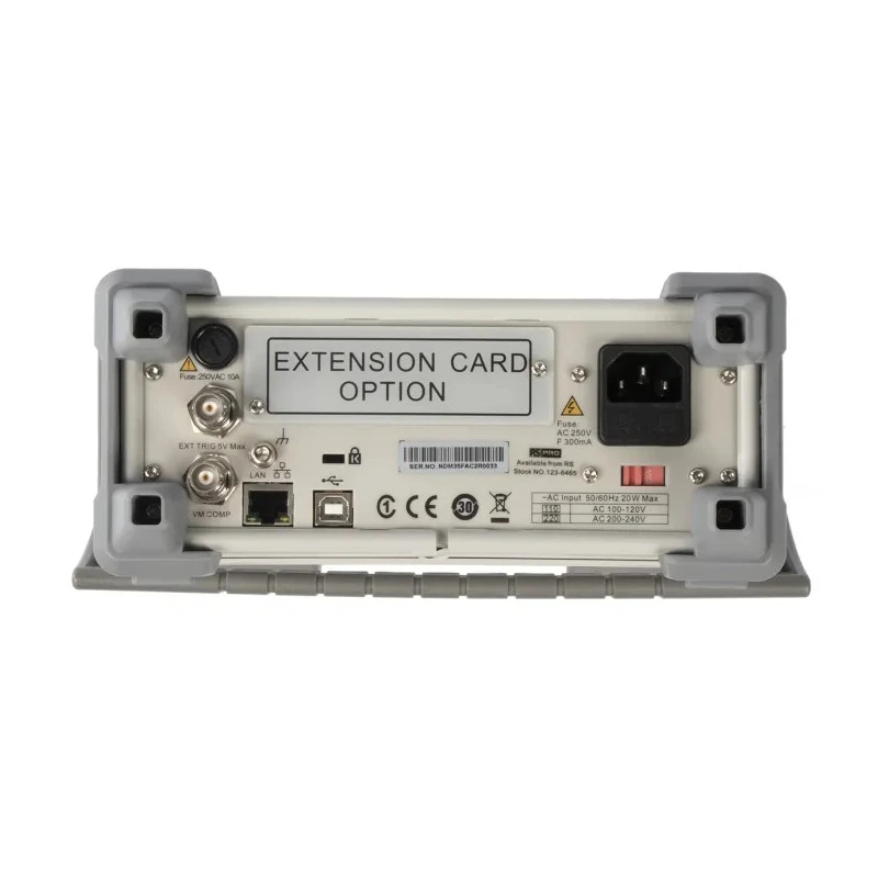 RS PRO Bench Digital Multimeter True RMS, 5½ Digit, 10A AC/DC, 750V AC, RSDM3055