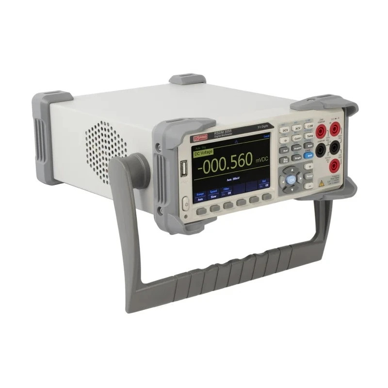 RS PRO Bench Digital Multimeter True RMS, 5½ Digit, 10A AC/DC, 750V AC, RSDM3055