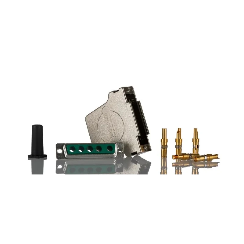 FCT from Molex D-Sub Connector Female 5 Way Straight Screw Mount 20A Die Cast Zinc FMK3G-5W5SA-5938 / 1731140090