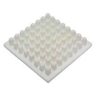 SPREADFAST Universal Square Ceramic Heatsink, 22.4°C/W, 43x43x6 mm, Pin Fin, White, SF-CHS-434306P