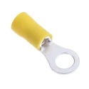 RS PRO Insulated Ring Terminal M6 Stud Size, 12 AWG to 10 AWG Yellow 534-430