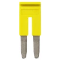 Omron  Short Bar for XW5T-S16-1.1-1 Feed Through Terminal Block, Yellow, XW5S Series