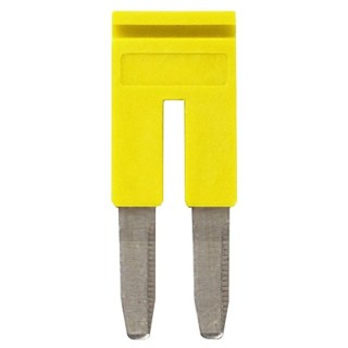 Omron  Short Bar for XW5T-S16-1.1-1 Feed Through Terminal Block, Yellow, XW5S Series