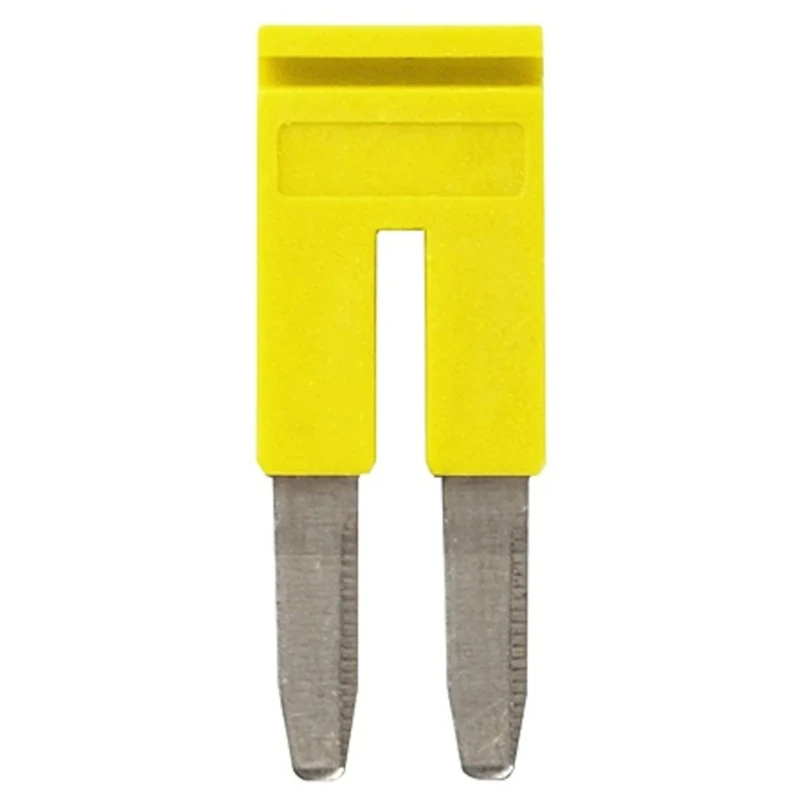 Omron  Short Bar for XW5T-S16-1.1-1 Feed Through Terminal Block, Yellow, XW5S Series