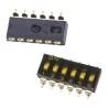 Omron Slide Rotary Coded DIP Switch Surface Mount, Slide Actuator, Surface Mount, A6S-6102-H