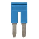 Omron Short Bar for DIN Rail Terminal Blocks, Blue, For XW5G-P4.0-2 Grounding & XW5T-P4.0-2 Feed Through Terminal Block XW5S
