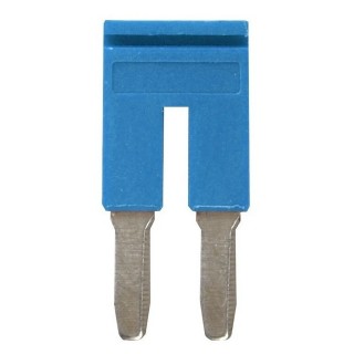 Omron Short Bar for DIN Rail Terminal Blocks, Blue, For XW5G-P4.0-2 Grounding & XW5T-P4.0-2 Feed Through Terminal Block XW5S