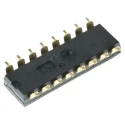 Omron Slide Rotary Coded DIP Switch, Surface Mount, Slide Actuator, 8 Way, Gold Contacts, A6S-8102-H