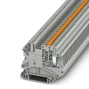 Phoenix Contact Knife Disconnect Terminal Block, 500V, 20A, UT 4-MTL Series, Grey, 0.14–6 mm², 1-Level, Screw, 3046144