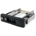 StarTech.com 3.5 in Hot Swap Mobile Rack, SATA Interface, 184 x 42 x 149 mm, Key Lock, HSB100SATBK