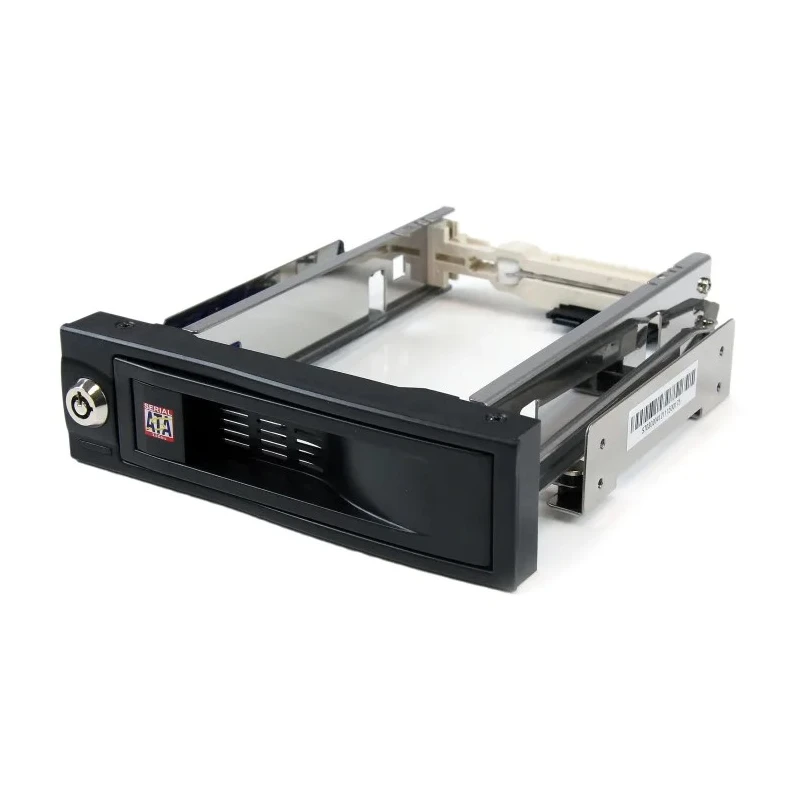 StarTech.com 3.5 in Hot Swap Mobile Rack, SATA Interface, 184 x 42 x 149 mm, Key Lock, HSB100SATBK