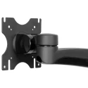 StarTech.com Black Monitor Arm Desk Mount Adjustable ARMDUAL, 13.6 kg Max Load, 580 mm Reach