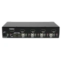 StarTech.com 4-Port DisplayPort KVM Switch USB 3.5 mm Stereo Audio Max Resolution 2560 x 1600 SV431DPUA