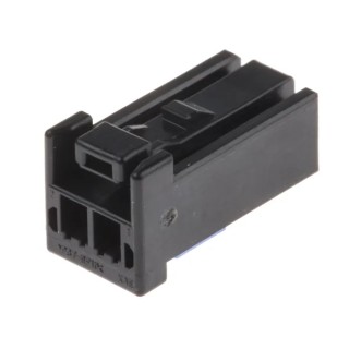 JST CPT Automotive Connector Female Black Surface 2 Way Crimp Termination 02CPT-B-2A