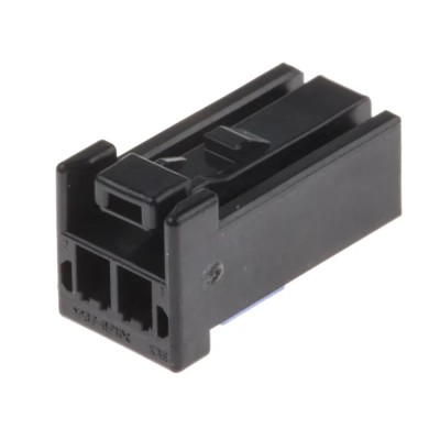 JST CPT Automotive Connector Female Black Surface 2 Way Crimp Termination 02CPT-B-2A