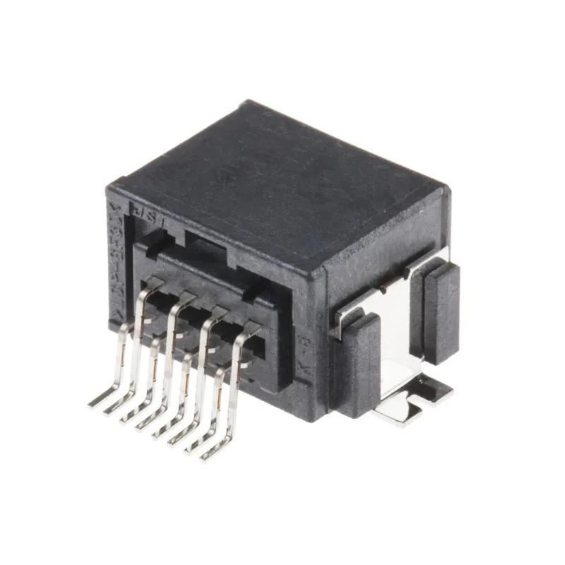 JST CPT Automotive Connector Male Black Surface Mount, 8 Way Solder Termination SM08B-CPTK-1A-TB